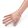 Transparent Round Acrylic Beads Stretch Bracelets BJEW-JB05616-4