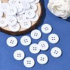 Resin Buttons RESI-D030-18mm-01-5