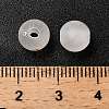 Frosted Transparent Acrylic Beads X-OACR-F013-13-5