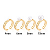 Brass Cup Peg Ring Settings KK-N274-32G-4