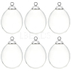 10Pcs Alloy Bead Cap Pendant Bails FIND-SC0010-61-1