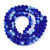 Imitate Austrian Crystal Bicone Frosted Glass Beads Strands LS-EGLA-A039-T2mm-MB06-2