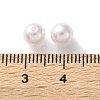 Plastic Imitation Pearl Beads FIND-M059-01B-07-3