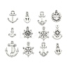 Tibetan Style Alloy Pendants TIBEP-M038-03AS-1