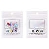 20Pcs Spray Painted Glass Beads GLAA-YW0001-10-8