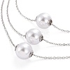 Ball 304 Stainless Steel Jewelry Sets SJEW-H302-24-4