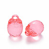 Autumn Theme Transparent Acrylic Pendants TACR-T024-04B-910-3