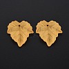 Autumn Theme Transparent Frosted Acrylic Pendants PAF002Y-9-3