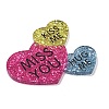 Valentine's Day Printed Opaque Acrylic Pendants FIND-D283-11C-2
