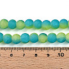 Crackle Glass Beads Strands GLAA-N009-8mm-10-4