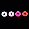 Handmade Polymer Clay Beads Strands CLAY-R089-6mm-T02B-10-3