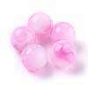Acrylic Imitation Jade Beads LS-MACR-E025-25D-8mm-1