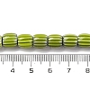 Handmade Lampwork Chevron Beads Strands X-LAMP-K041-01B-26-5