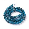 Natural Apatite Beads Strands G-F617-02-8mm-2