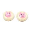 Opaque Resin Enamel Cabochons CRES-N031-028-3
