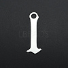 Non-Tarnish 201 Stainless Steel Charms STAS-S105-JA569-L-1