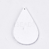 Printed Wooden Big Pendants WOOD-S051-01M-2