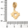 304 Stainless Steel Colorful Enamel European Dangle Charms STAS-D153-01A-G-3