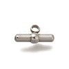 201 Stainless Steel Toggle Clasps STAS-F311-09P-1