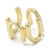 Brass Open Cuff Rings RJEW-Q778-10G-2