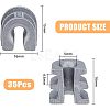 Aluminium Alloy Trimmer Head Eyelet Sleeve FIND-FH0005-34-2