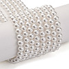Baking Paint Pearlized Glass Pearl Round Bead Strands PEAR-H019-02A-04-1