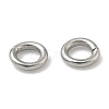 Tarnish Resistant 304 Stainless Steel Open Jump Rings STAS-Q186-02-3x0.6mm-3