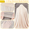 Polyester Stretch Fabric DIY-WH0110-05D-4