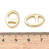 Brass Gate Ring Clasp
s KK-CBA50B0-40G-3