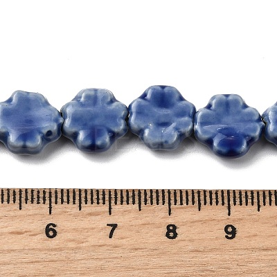 Handmade Porcelain Beads Strands PORC-K010-05I-1