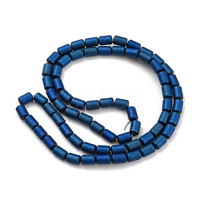 Electroplated Synthetic Non-magnetic Hematite Beads Strands G-Z032-I02-10-1