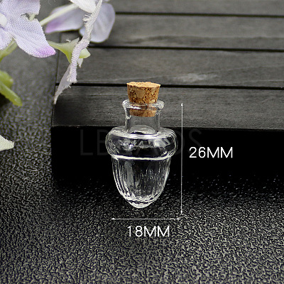Clear Glass Bead Containers PW-WG33348-05-1