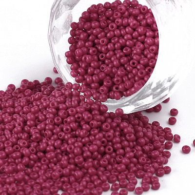 11/0 FGB Grade A Baking Paint Glass Seed Beads X-SEED-N001-A-1058-1