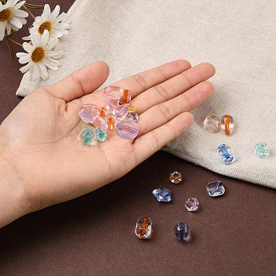 Transparent Acrylic Beads TACR-YW0001-31-1