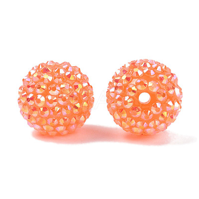 AB-Color Resin Rhinestone Beads RESI-S315-18x20-08-1