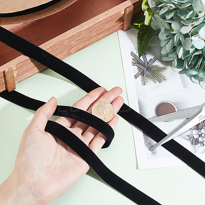 Velvet Ribbon SRIB-WH0012-01B-01-1
