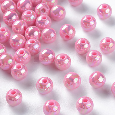 Opaque Acrylic Beads MACR-S370-D8mm-A02-1