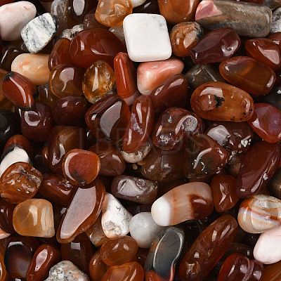 Dyed & Heated Natural Agate Beads G-J402-04C-02-1