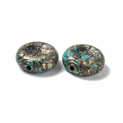Opaque Retro Acrylic Beads OACR-H019-38-1