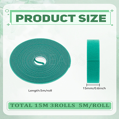 3Rolls Nylon Magic Tapes AJEW-LP0001-47-1