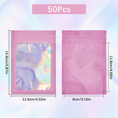 Laser PE Resealable Packaging Bags ABAG-SP0001-03F-1