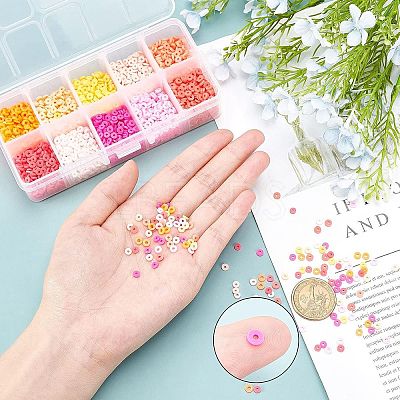Handmade Polymer Clay Beads CLAY-PH0001-31B-02-1