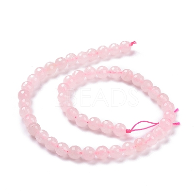 Natural Rose Quartz Beads Strands G-E571-07B-1