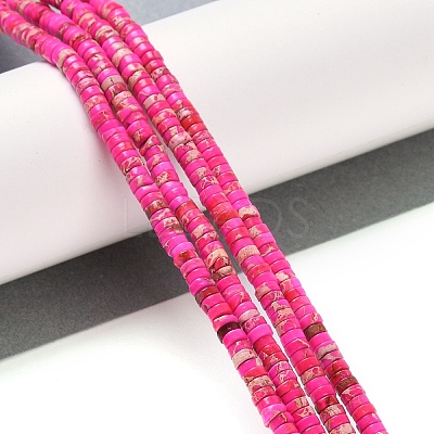 Natural Imperial Jasper Beads Strands G-Q171-A01-01I-1