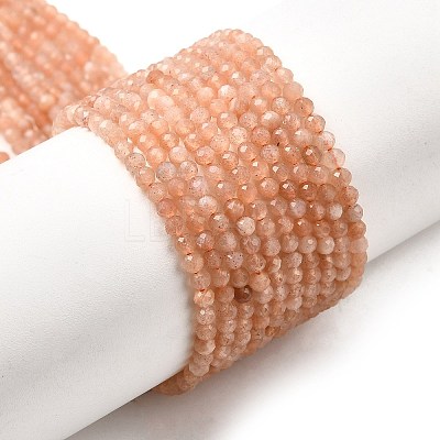 Natural Peach Moonstone Beads Strands G-F619-19A-2mm-1