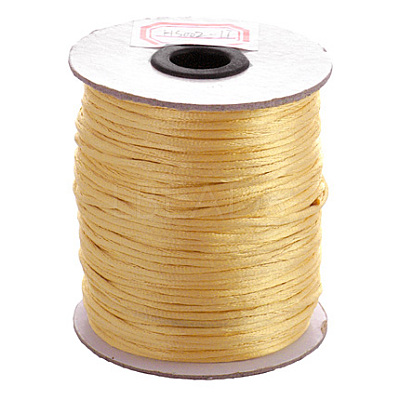 Nylon Satin Rattail Cords NWIR-A003-17-1