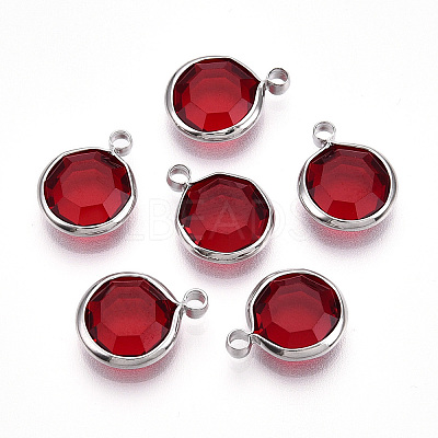 K9 Glass Charms GLAA-T023-37B-03-1