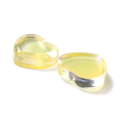 Transparent Resin Cabochons X-CRES-P019-04G-1