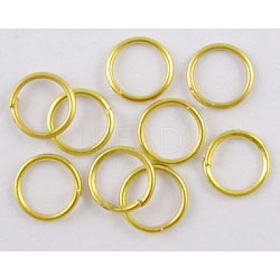 Brass Open Jump Rings X-JRC5mm-G-NR-1