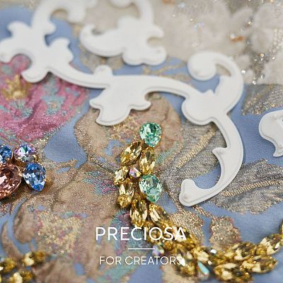 Preciosa&reg MAXIMA Crystal Fancy Stones X-PRC-FG10-80100-1